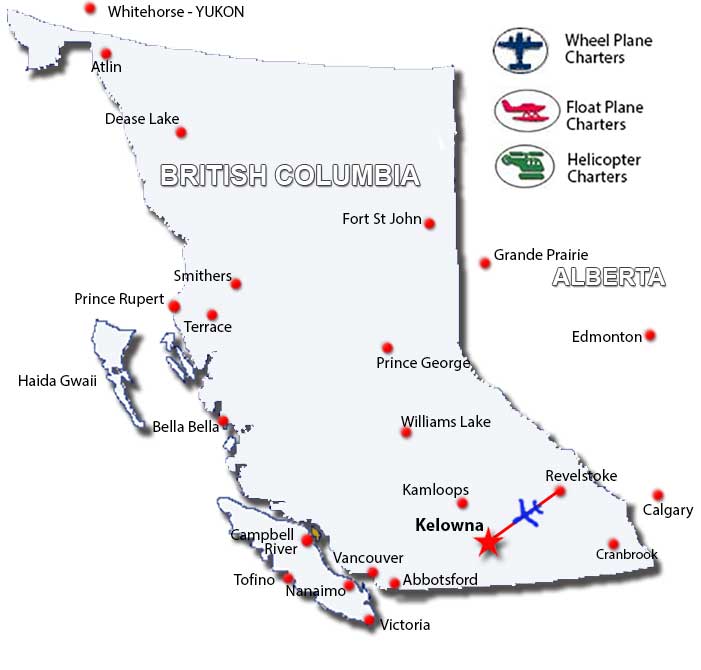 Kelowna flights to Revelstoke